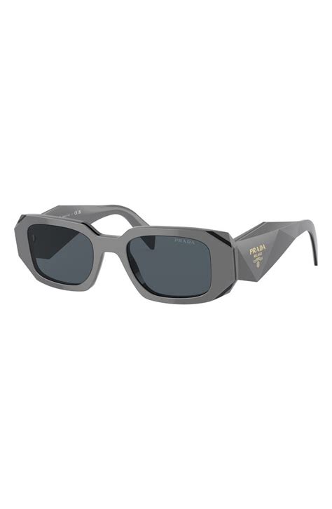 prada sunglasses 8251|Prada 51mm Rectangular Sunglasses .